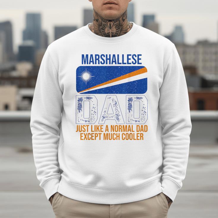 Marshallese Dad Marshall Islands Flag For Father's Day Men Sweatshirt Marshallese Dad Marshall Islands Flag For Father's Day Men Sweatshirt