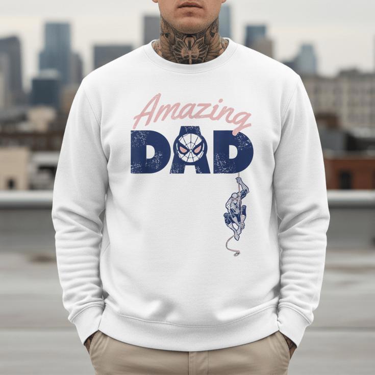 Marvel Spider-Man Father's Day Amazing Dad Retro Men Sweatshirt Marvel Spider-Man Father's Day Amazing Dad Retro Men Sweatshirt