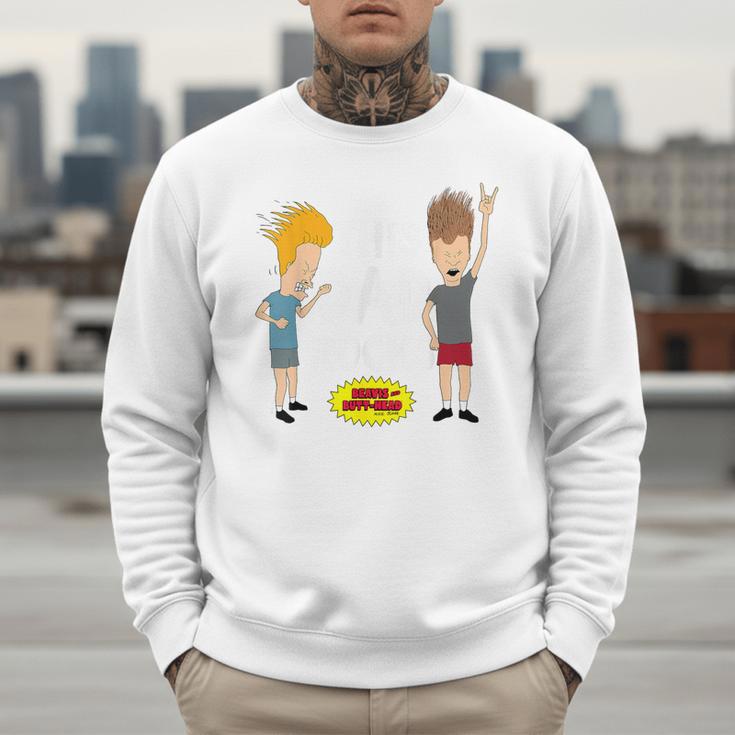 MTV Beavis And Butthead This Dad Rocks Men Sweatshirt