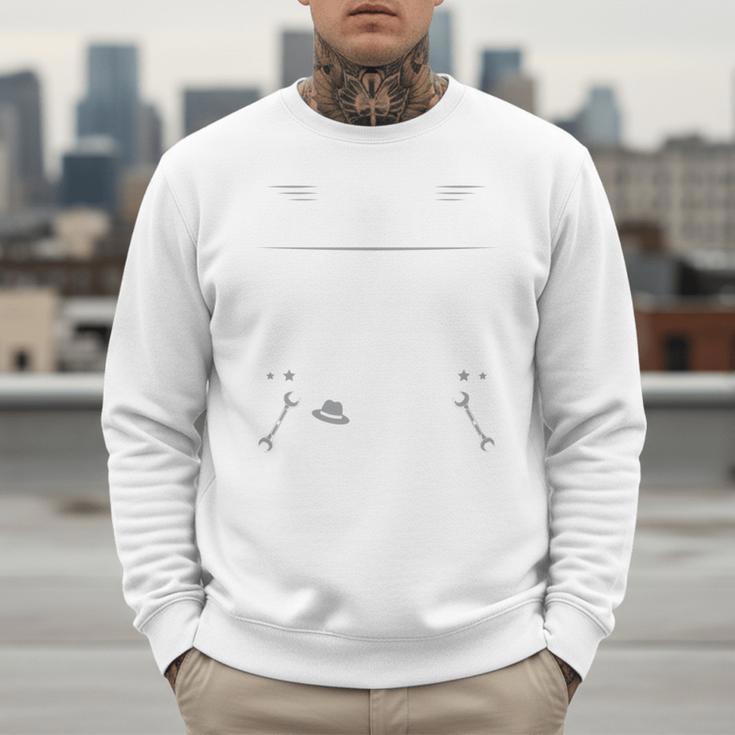 Once a Mechanic Always a Mechanic It's Like Mafia Dad Men Sweatshirt