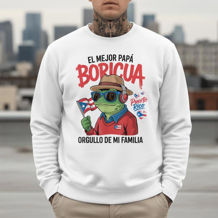 Puerto Rican Dad Idea For Men & Papá Boricua Coqui Frog Men Sweatshirt Puerto Rican Dad Idea For Men & Papá Boricua Coqui Frog Men Sweatshirt