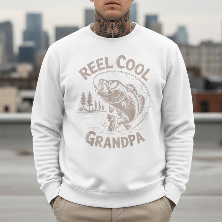 Reel Cool Great Grandpa Step Dad Fishing Father Day Men Sweatshirt Reel Cool Great Grandpa Step Dad Fishing Father Day Men Sweatshirt