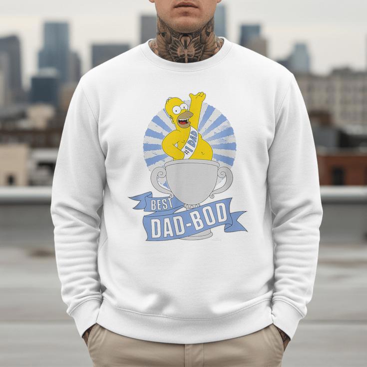 The Simpsons Father's Day Homer Best Dad BOD Men Sweatshirt