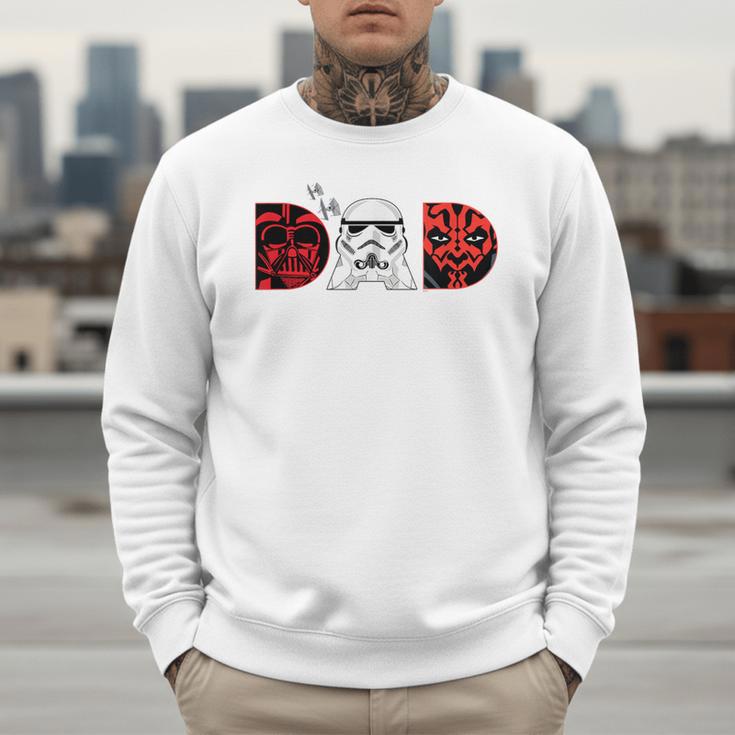 Star Wars Darth Vader Darth Maul Dad Father's Day Birthday Men Sweatshirt