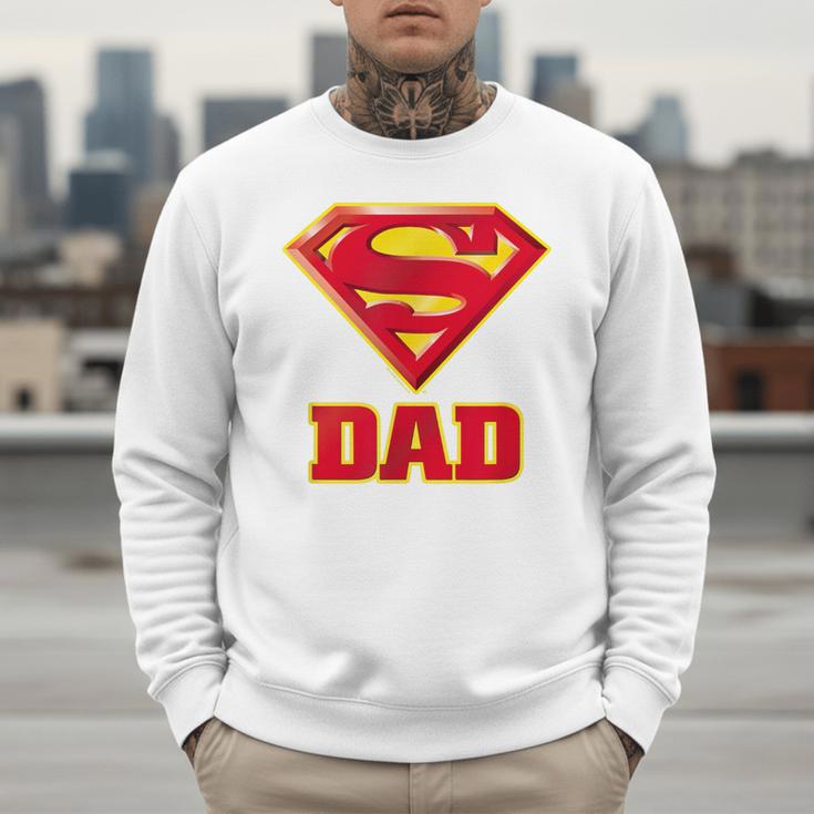 Superman Super Dad Men Sweatshirt