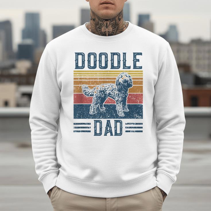 Vintage Doodle Dad Aussie Doodle & Goldendoodle Men Sweatshirt