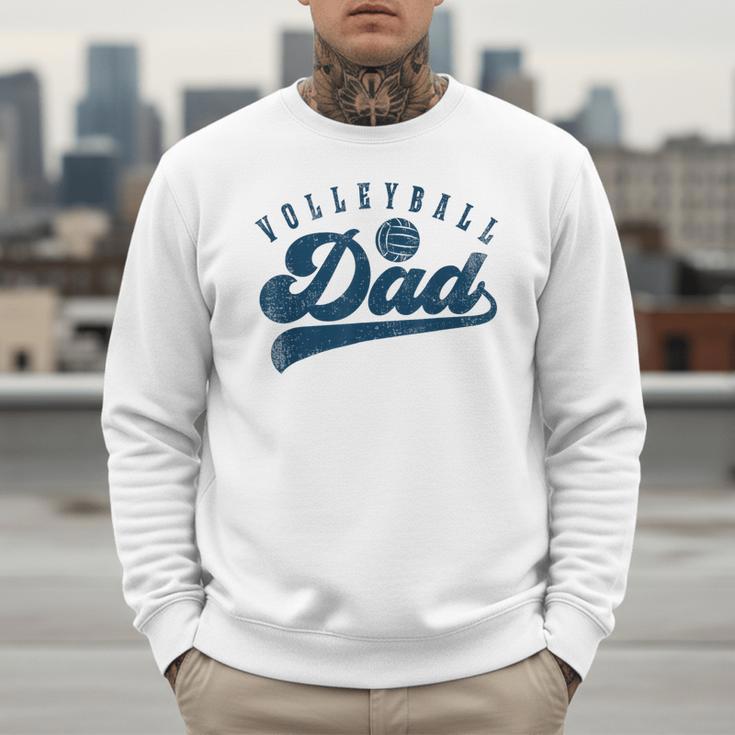 Volleyball Dad Daddy Father's Day Men Sweatshirt