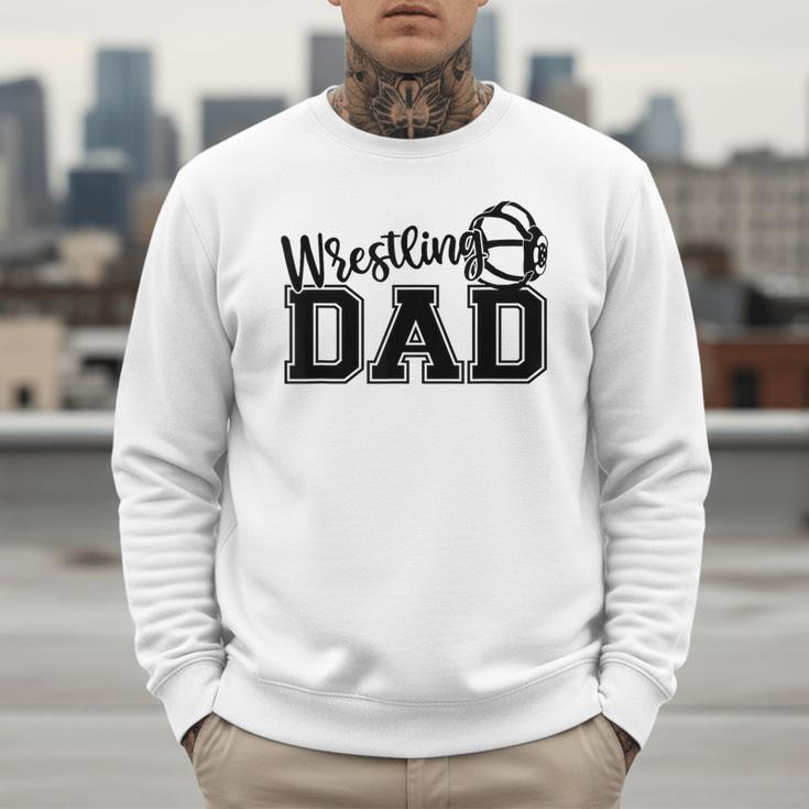 Wrestling Dad Hobby Wrestle Wrestler Martial Arts Father Men Sweatshirt