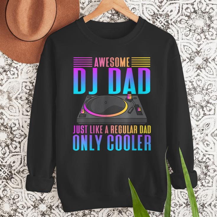 Awesome DJ Dad DJ Music Men Sweatshirt Awesome DJ Dad DJ Music Men Sweatshirt