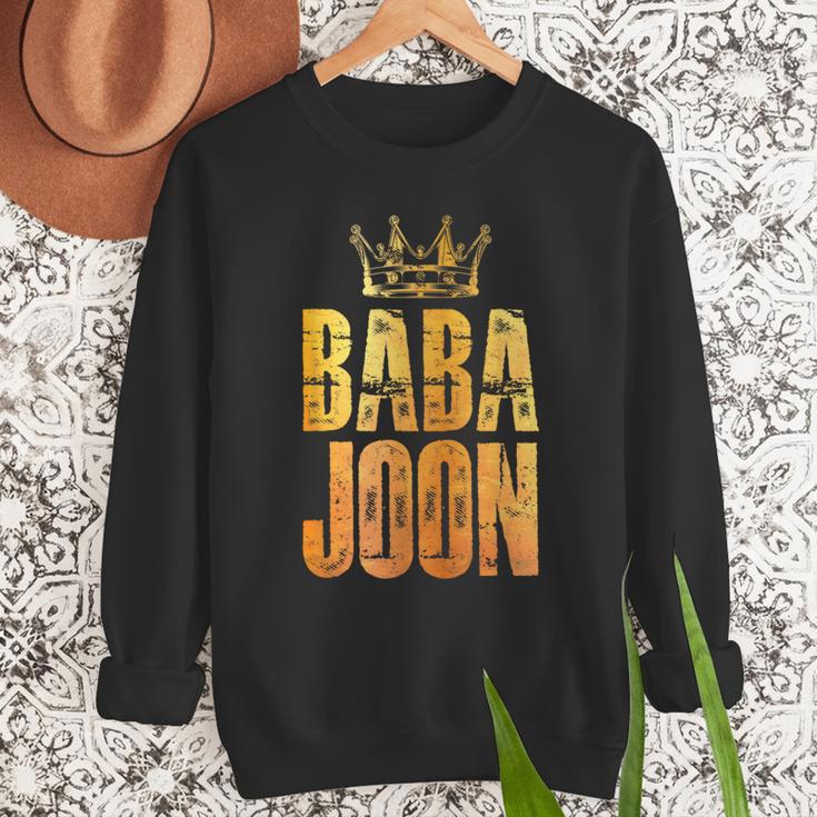 Baba Joon Persian Dad Iran Quote Iranian Fathers Day Men Sweatshirt
