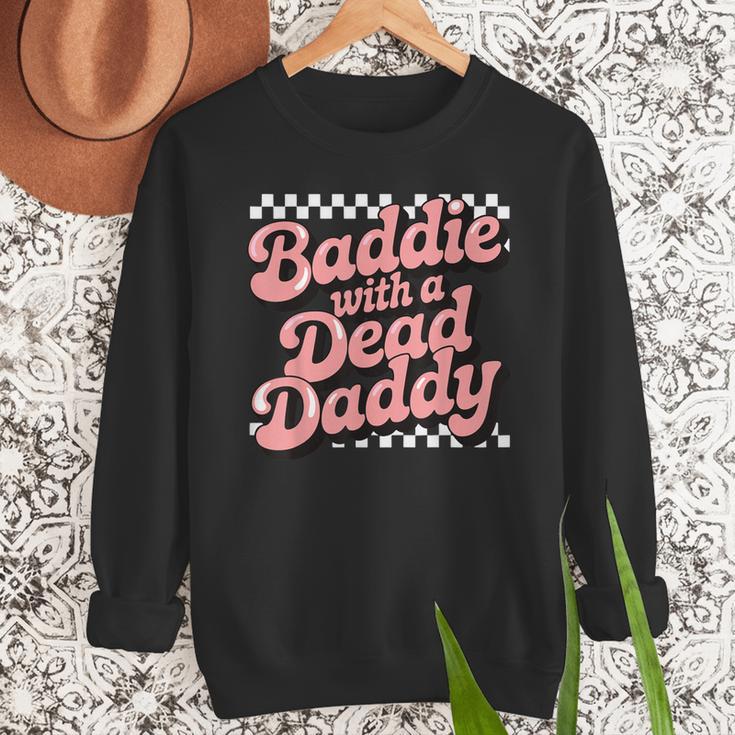 Baddie With A Dead Daddy Men Sweatshirt