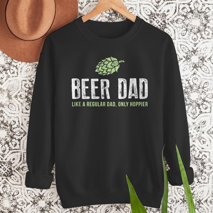 Beer Dad Shirt Cute Hops Drinking Men Sweatshirt