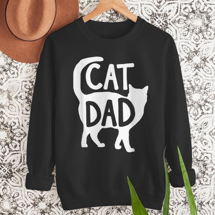 Best Cat Dad Fathers Day Men Kitty Daddy Papa Christmas Meow Men Sweatshirt Best Cat Dad Fathers Day Men Kitty Daddy Papa Christmas Meow Men Sweatshirt