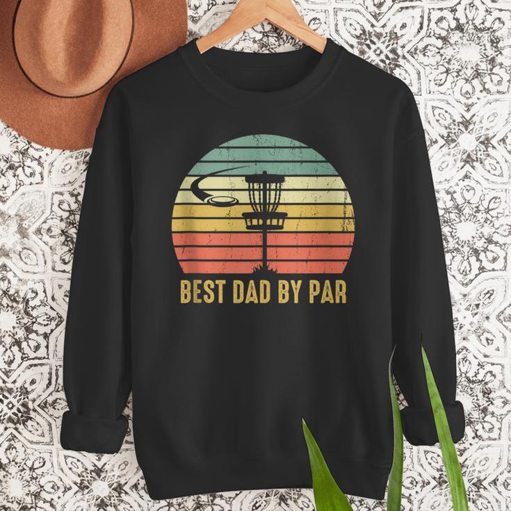 Best Dad By Par Disc Golf Father's Day Men Sweatshirt