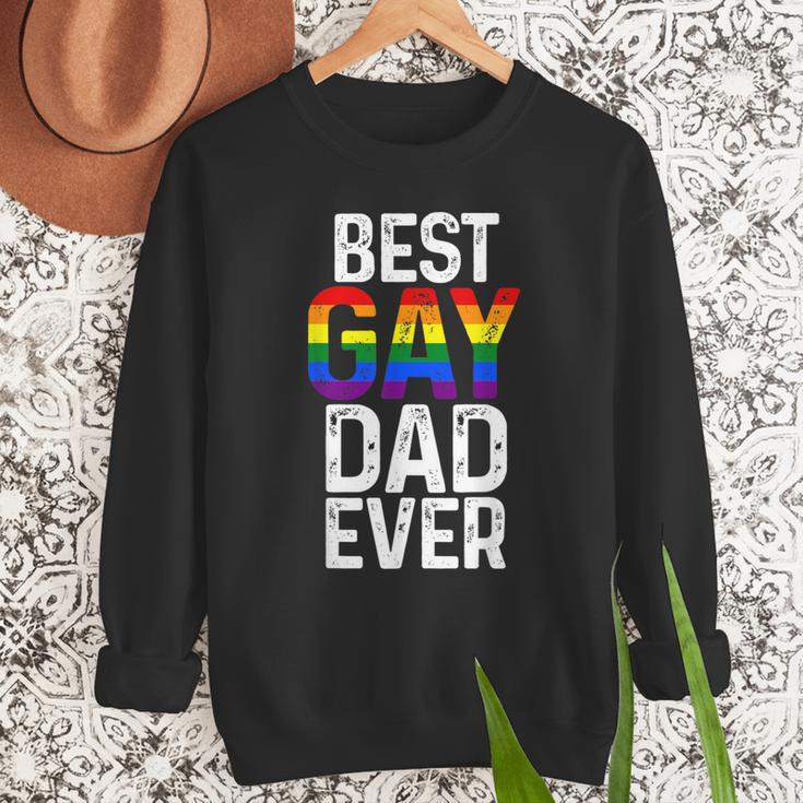 Best Gay Dad Ever LGBTQ Men Sweatshirt