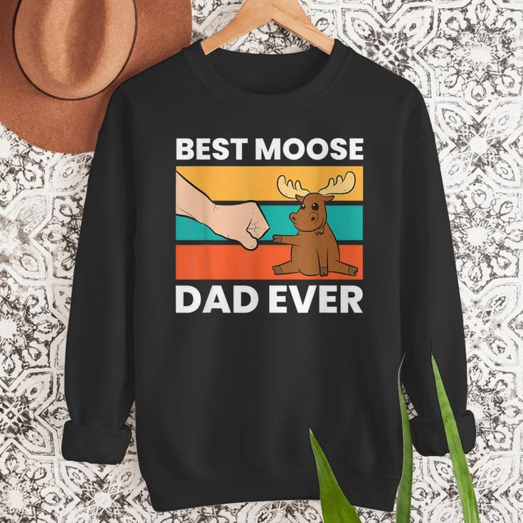 Best Moose Dad Ever Moose Men Sweatshirt
