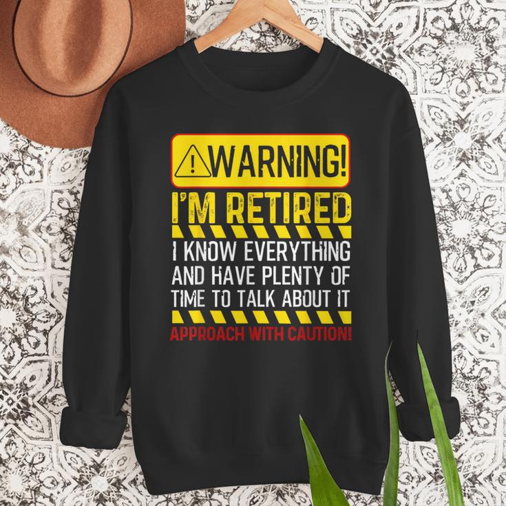 Best Retirement Novelty For Men Women Dad Grandpa Retirement Men Sweatshirt