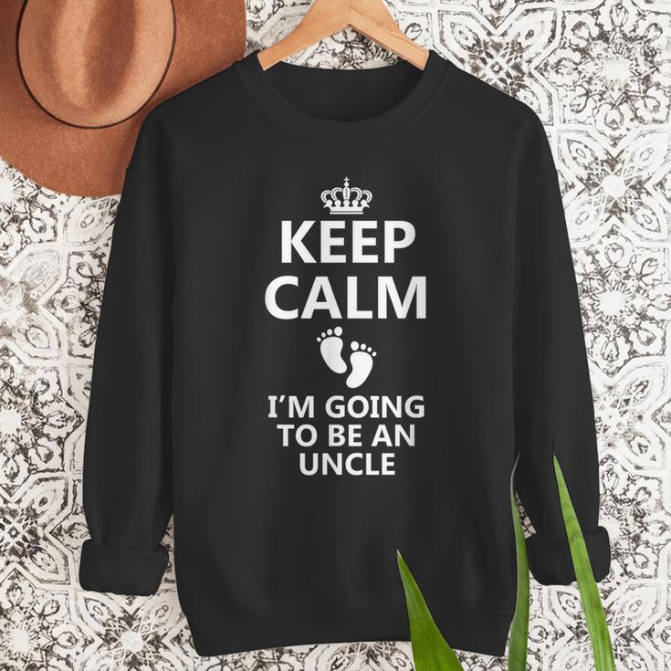 Best Uncle Art For Men Dad Pregnancy Reveal New Uncle To Be Men Sweatshirt