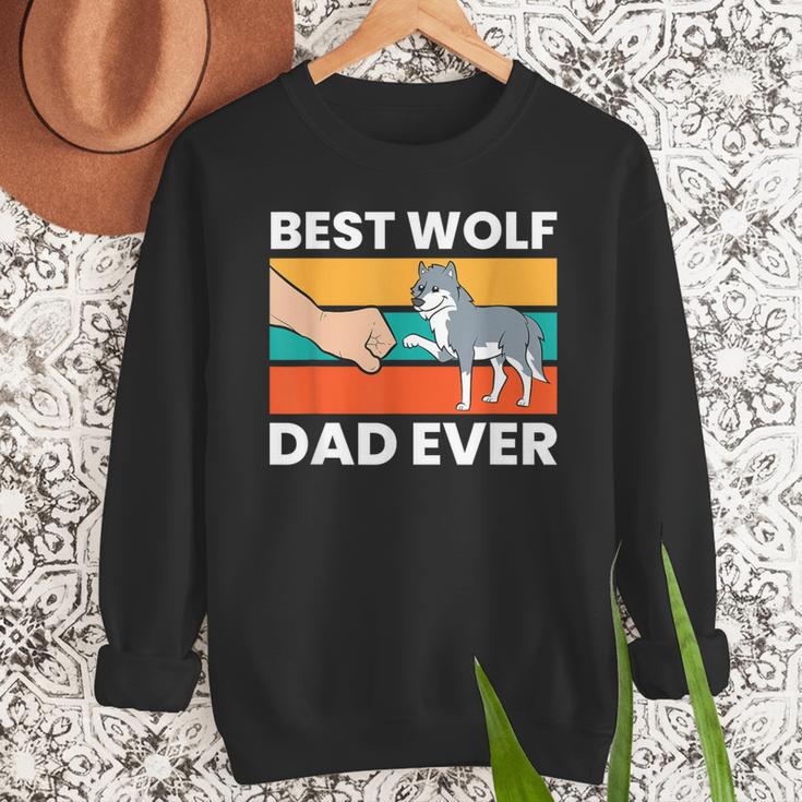 Best Wolf Dad Ever Men Sweatshirt Best Wolf Dad Ever Men Sweatshirt