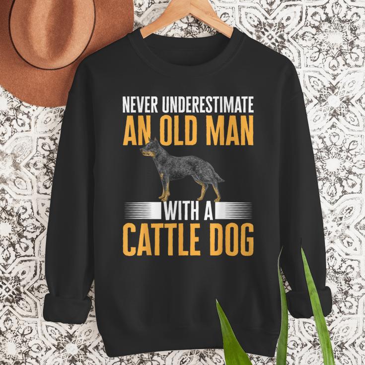 Blue Heeler Dad Australian Cattle Dog Men Men Sweatshirt