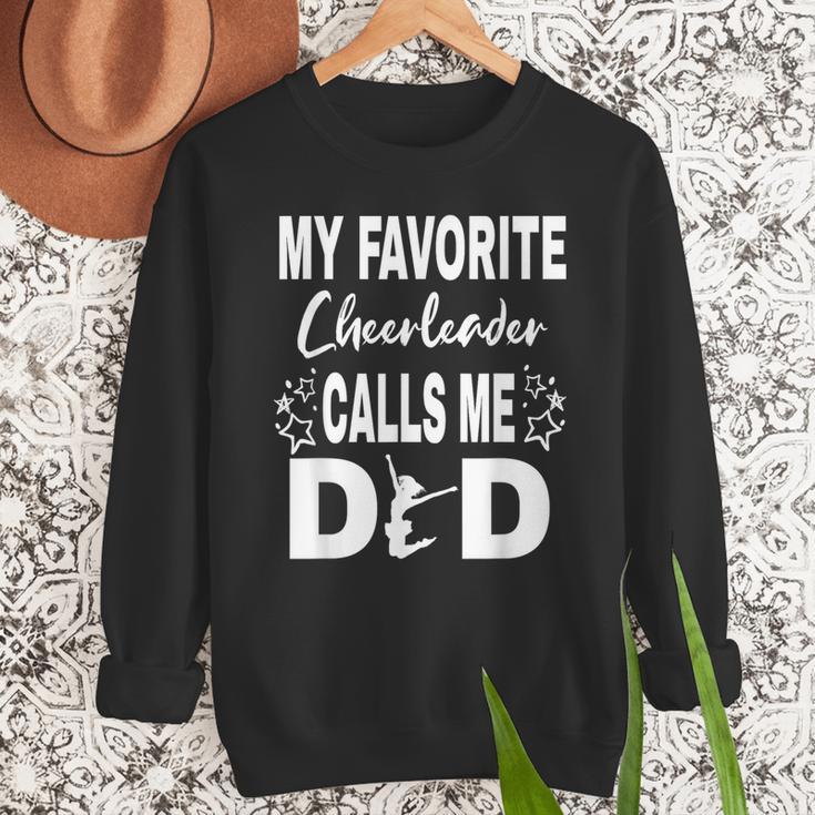 Cheer Dad My Favorite Cheerleader Calls Me Dad Men Sweatshirt Cheer Dad My Favorite Cheerleader Calls Me Dad Men Sweatshirt
