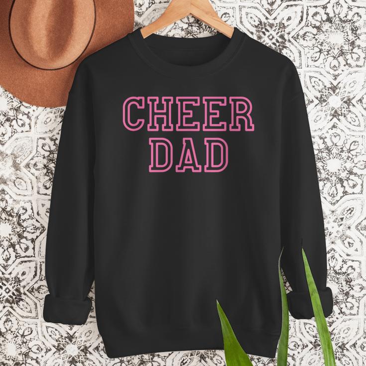 Cheer Dad Pink Cheerleading Men Sweatshirt