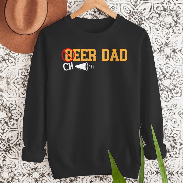 Cheerleader Dad Beer Cheerleading Cheer Dad Men Sweatshirt