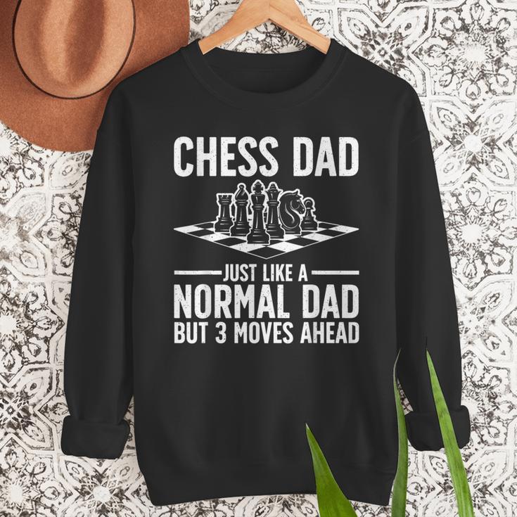 Cool Chess Player Art For Men Dad Knight Chess Lovers Pieces Small Men Sweatshirt