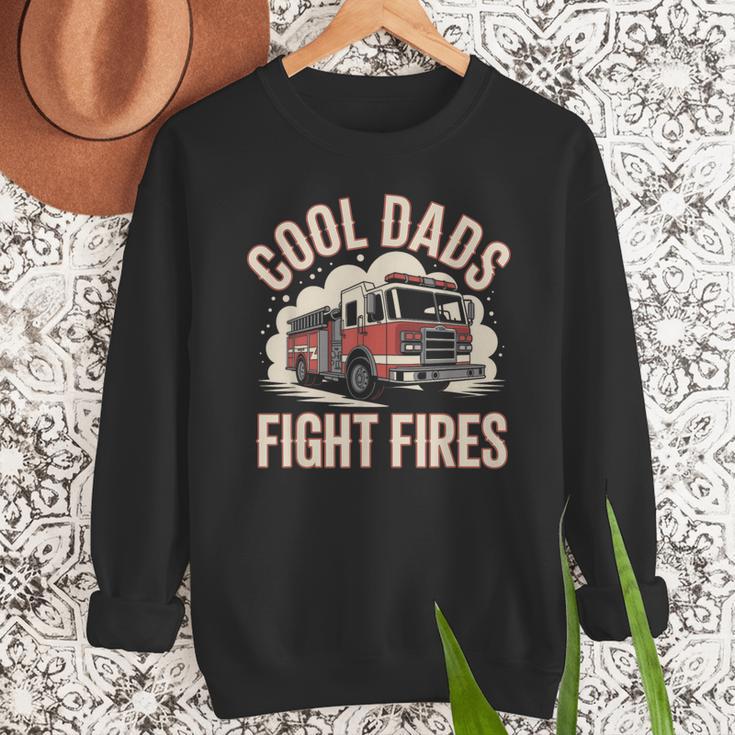 Cool Dads Fight Fire Firefighter Men Sweatshirt
