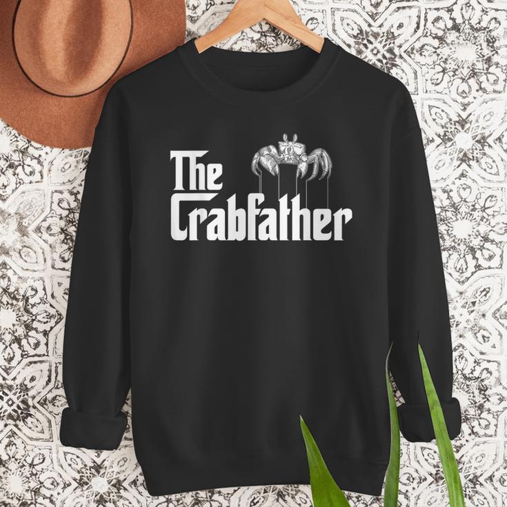 Crab Fishing Dad The Crabfather Men Sweatshirt