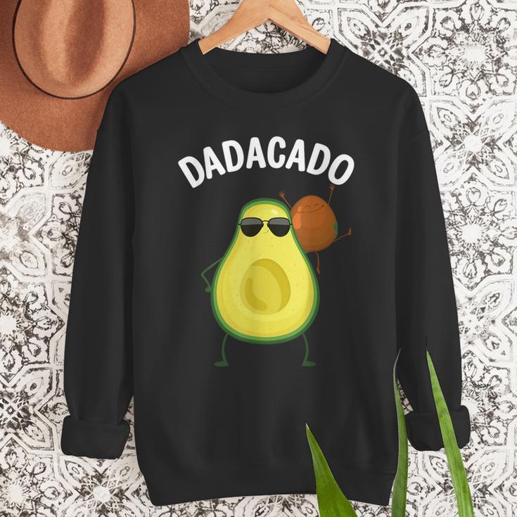 Cute Avocado For Dad Men Fruit Avocado Pear Lovers Men Sweatshirt