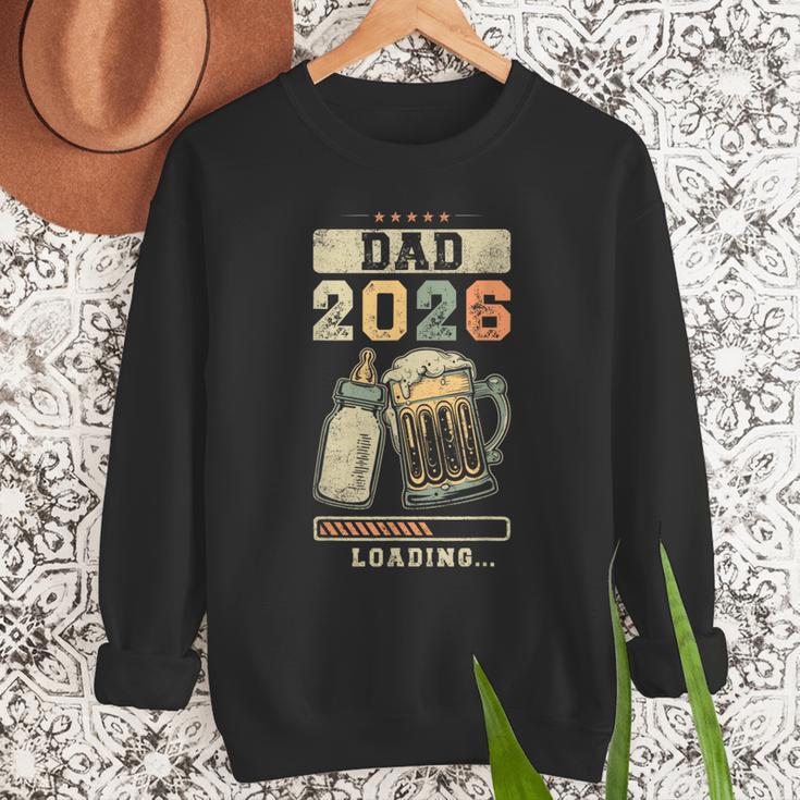 Dad 2026 Loading Baby Shower Going To Be a Dad Gender Reveal Men Sweatshirt