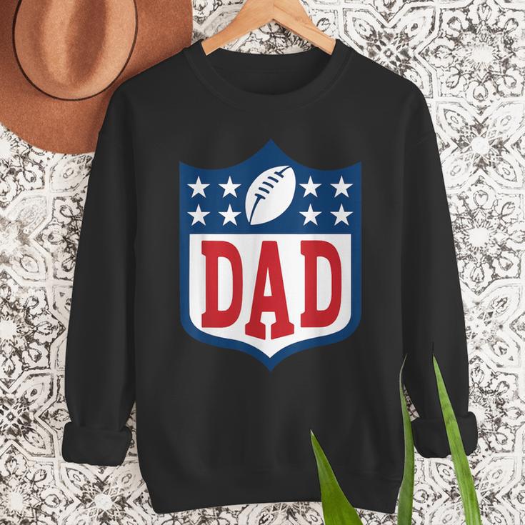 Dad American Football Happy Birthday Family Matching Retro Men Sweatshirt Dad American Football Happy Birthday Family Matching Retro Men Sweatshirt