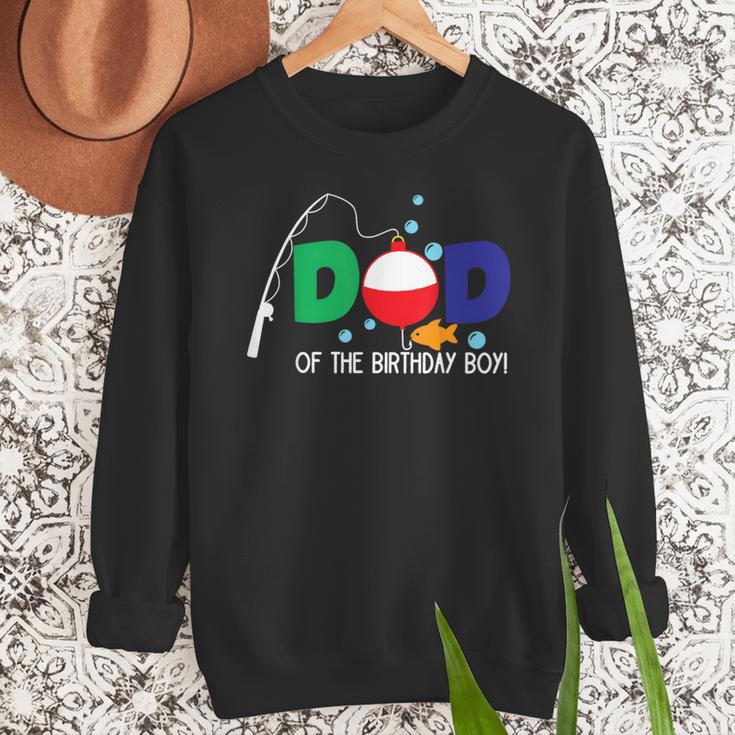 Dad Of The Big One Fishing Boy First Birthday Ofishally Men Sweatshirt