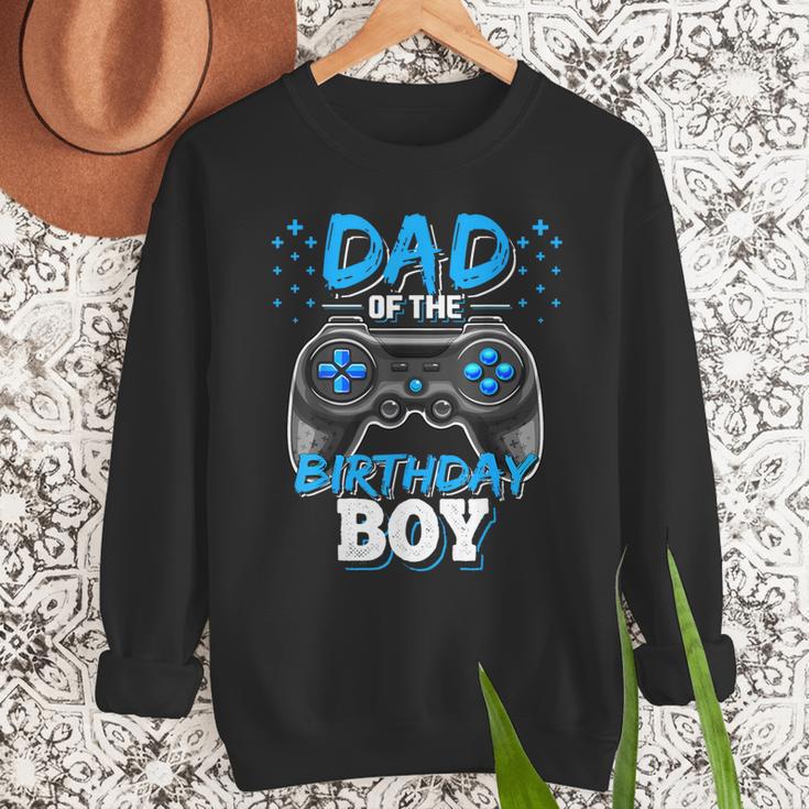 Dad Of The Birthday Boy Matching Video Gamer Birthday Party Men Sweatshirt