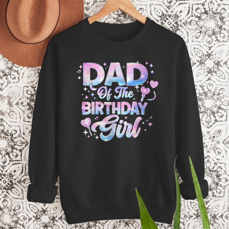 Dad Of The Birthday Girl Kpop Family Matching Party Men Sweatshirt Dad Of The Birthday Girl Kpop Family Matching Party Men Sweatshirt