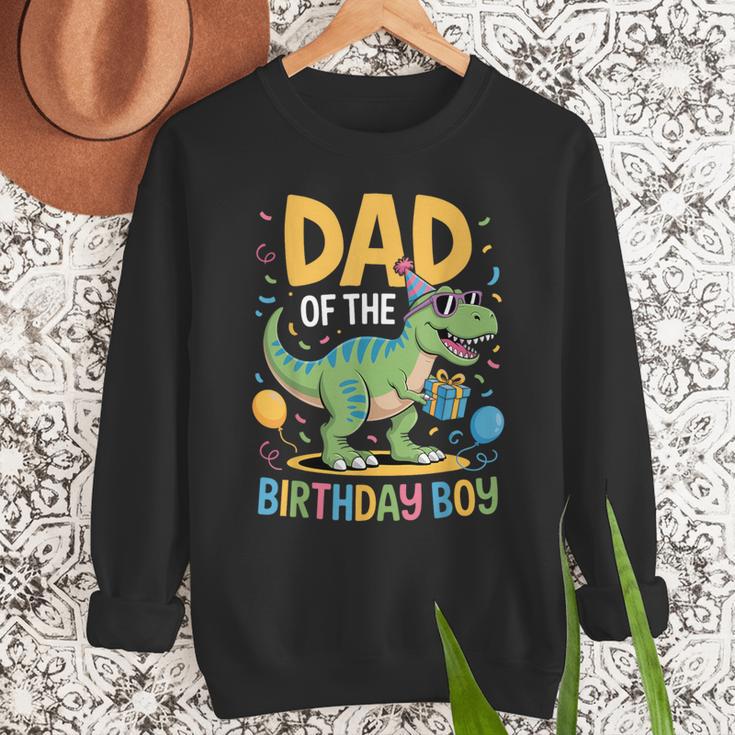 Dad Of The Birthday Party Outfit Dinosaur Squad Daddy Men Sweatshirt Dad Of The Birthday Party Outfit Dinosaur Squad Daddy Men Sweatshirt