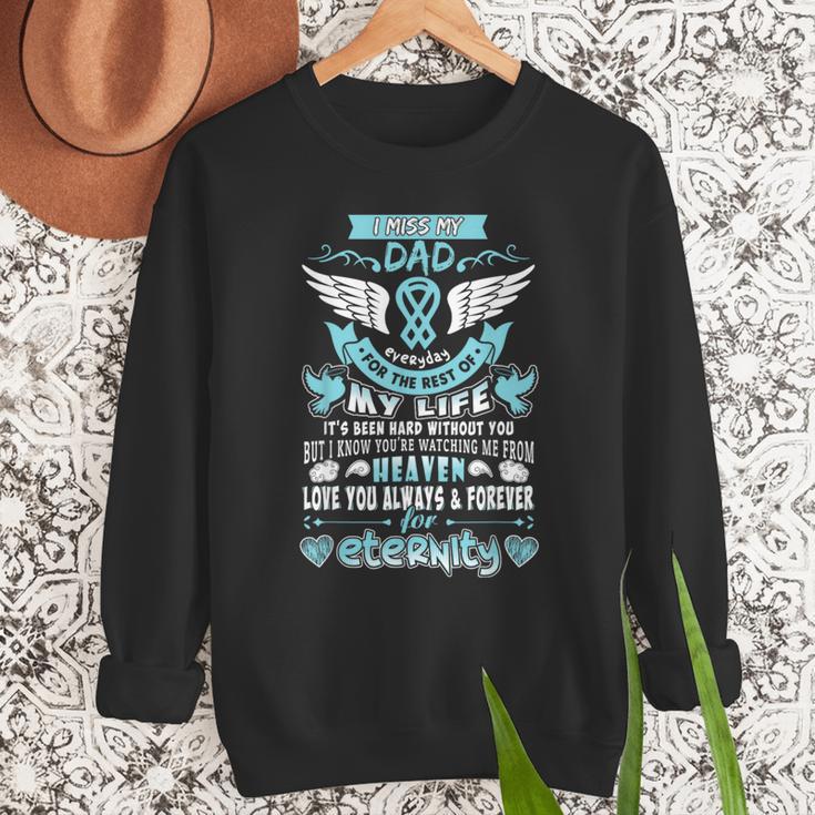 Dad Is My Guardian Angel Missing Memorial Day For Men Women Men Sweatshirt