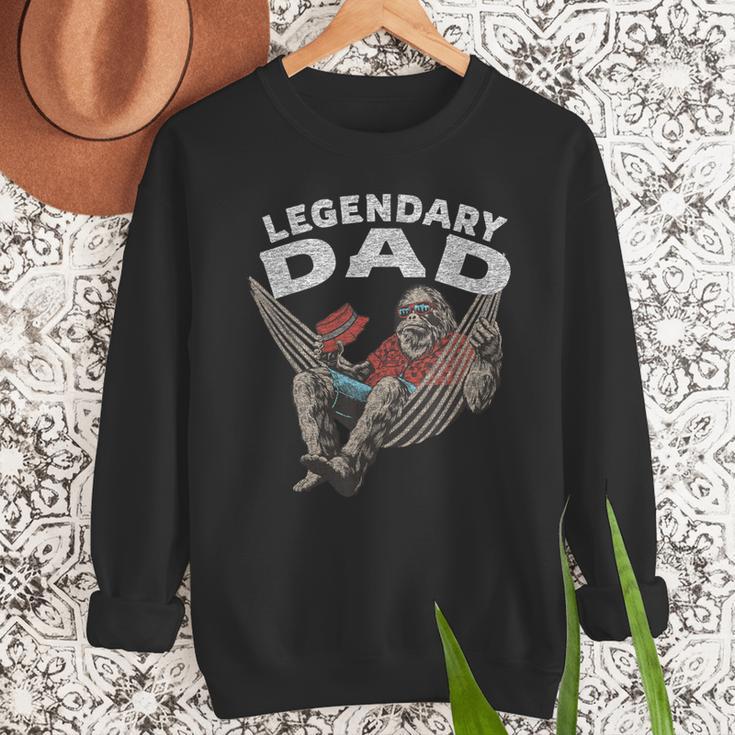 Dad Legendary Saying Men Sweatshirt Dad Legendary Saying Men Sweatshirt