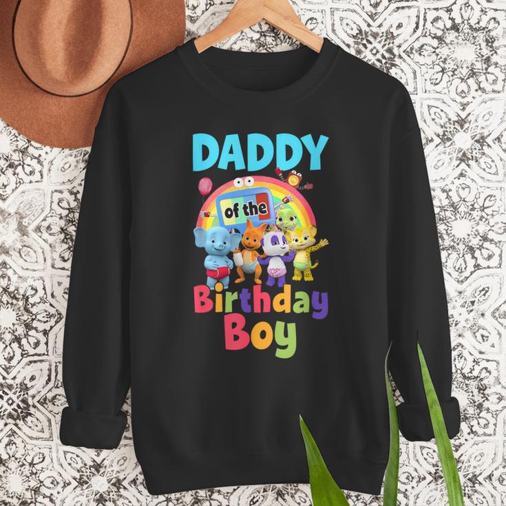 Dad And Mom Daddy Of The Birthday Boy Family Party Decor Men Sweatshirt