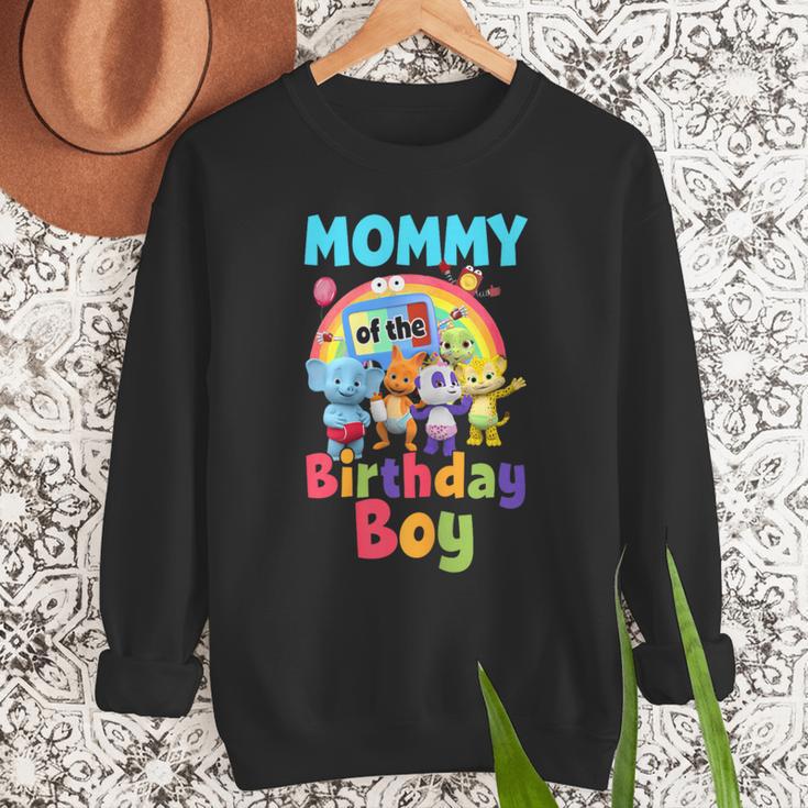 Dad And Mom Mommy Of The Birthday Boy Family Party Decor Men Sweatshirt
