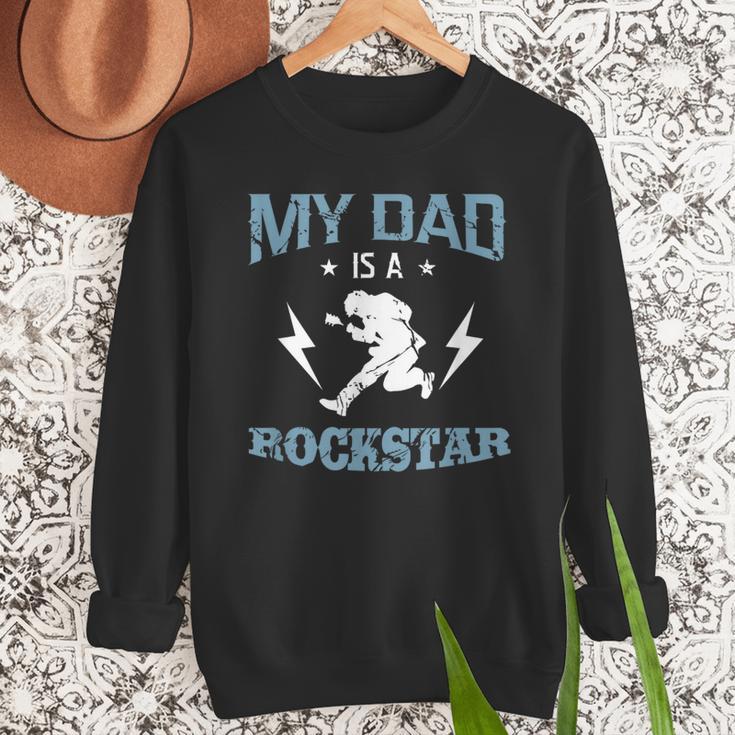 MY DAD IS A ROCKSTAR DADDY Father Sday Men Sweatshirt