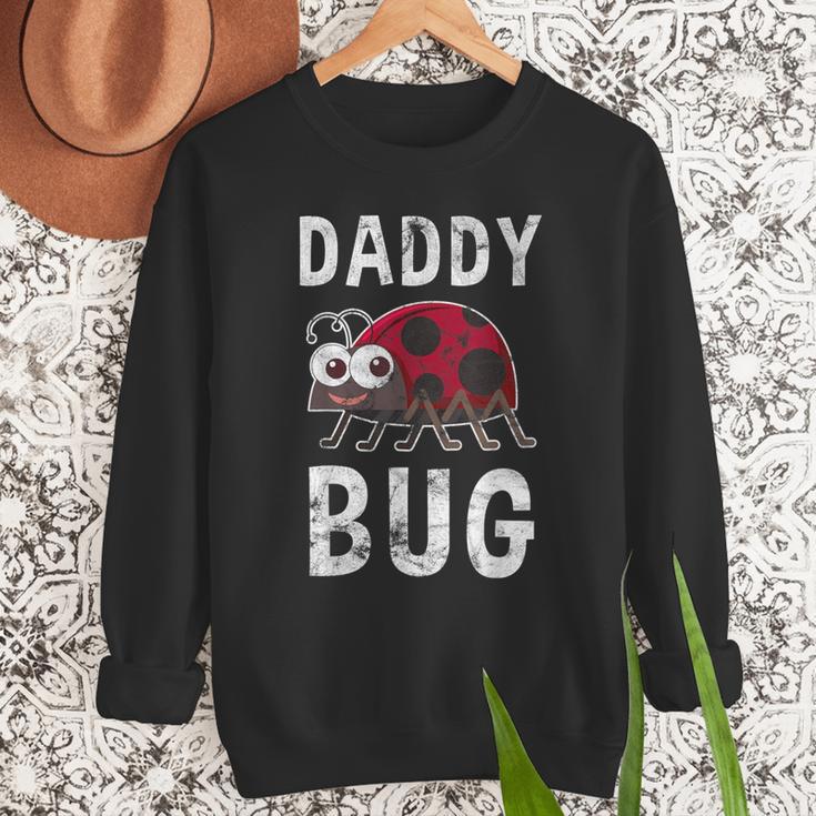 Daddy Bug Ladybug Lover Cute Dad Small Men Sweatshirt Daddy Bug Ladybug Lover Cute Dad Small Men Sweatshirt