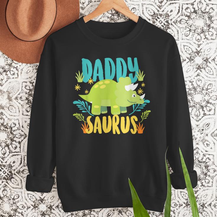 Daddy Dad Saurus Rex Dinosaur Dino For Father Men Sweatshirt Daddy Dad Saurus Rex Dinosaur Dino For Father Men Sweatshirt