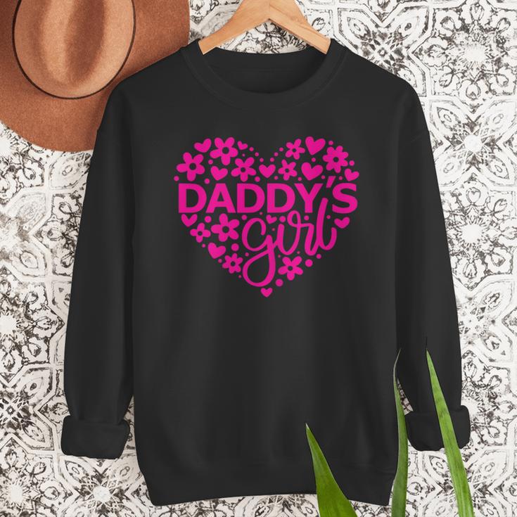 Daddy's Girl Father's Day Idea For a New Dad Men Sweatshirt