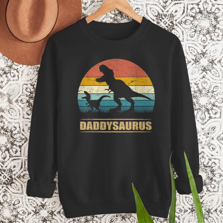 Daddysaurus DadRex Dinosaur Men Men Sweatshirt