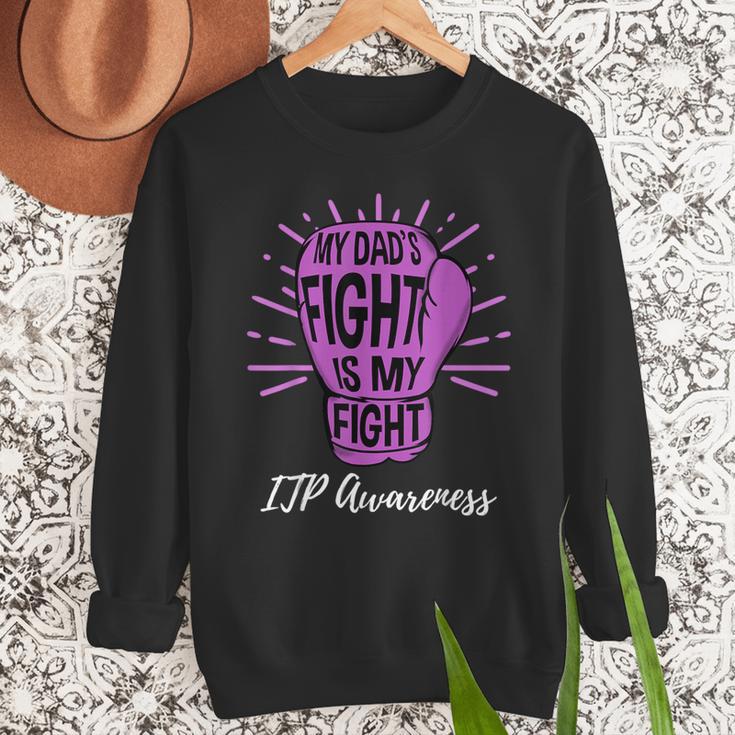My Dads Fight Is My Fight Immune ITP Awareness Men Sweatshirt