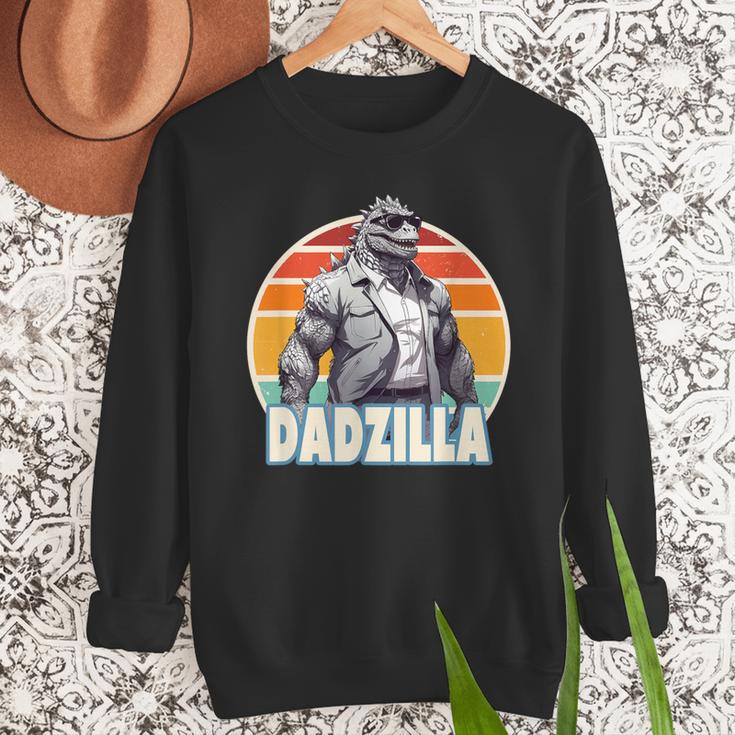 Dadzilla The Rad Dad Kaiju Vibes Men Sweatshirt