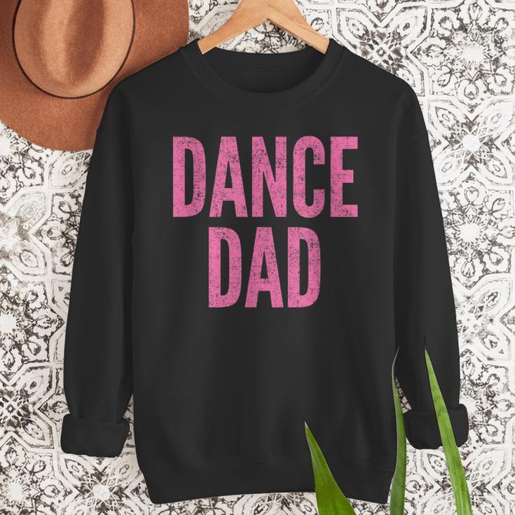 Dance Dad Pink Matching Parents Men Sweatshirt