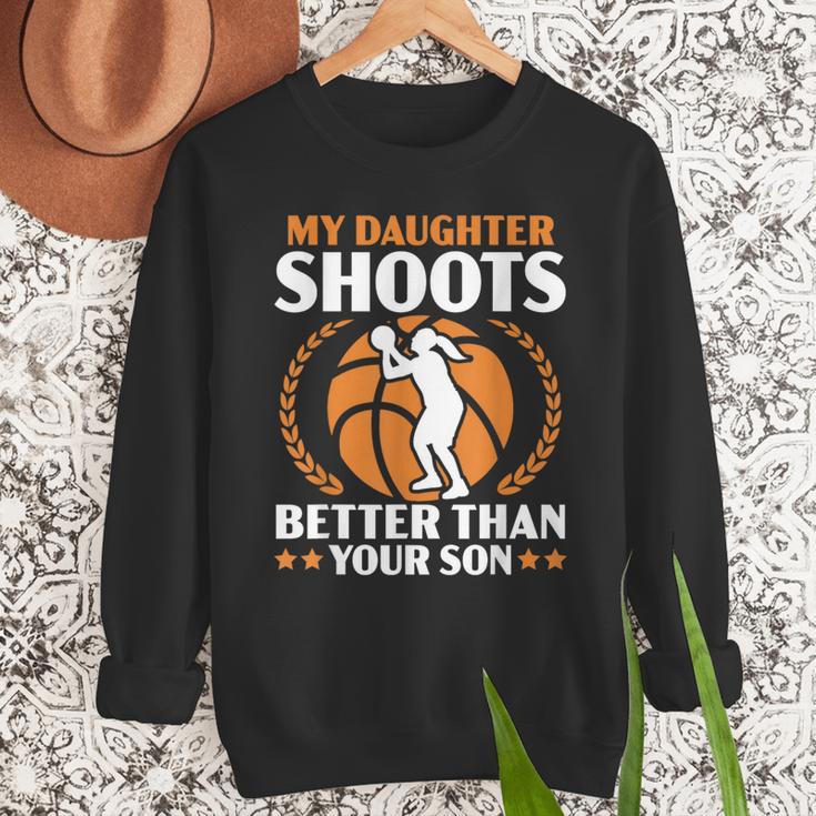 Daughter Basketball Sport Basketball Dad Mom Basketball Fan Men Sweatshirt Daughter Basketball Sport Basketball Dad Mom Basketball Fan Men Sweatshirt